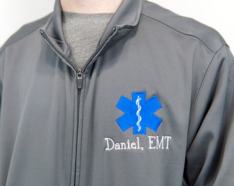 Custom EMT Jacket | EMT Gift | Medical Field Jacket | EMT Jacket | Custom Medical Jacket | Medical jacket with Name