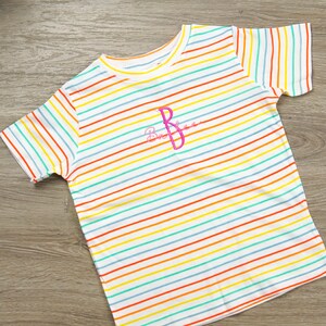 Monogrammed Toddler Shirt with Name | Toddler Shirt | Embroidered Shirt | Kid Shirt | Kid Shirt with Name | Monogrammed Kid Shirt
