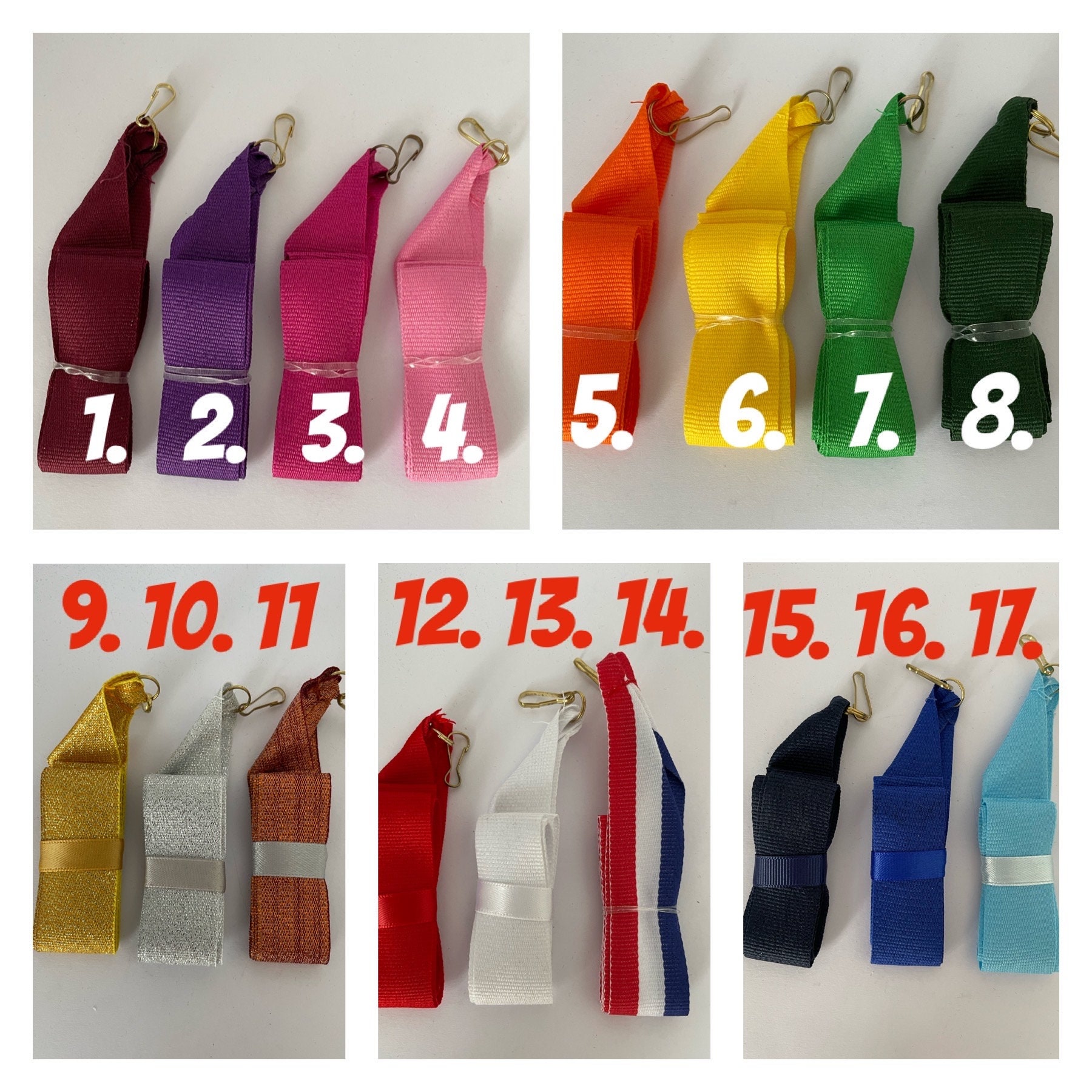 Nastri Colorati Di Stoffa E Tessuto Per Addobbi, Pacchi Regalo - Foto 2