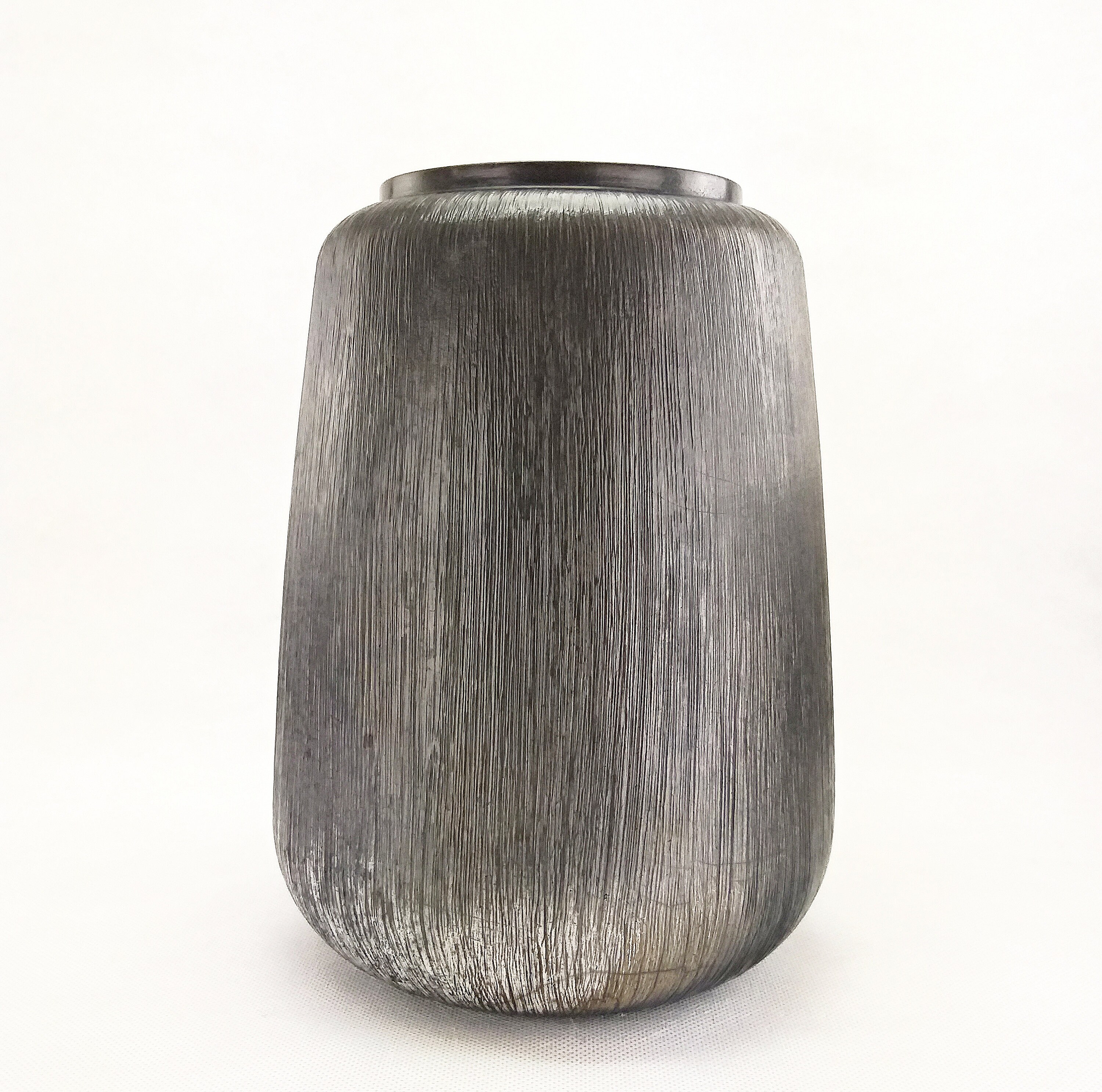 Ceramic vase. Modern large black ceramic vases. Ecofriendly Etsy