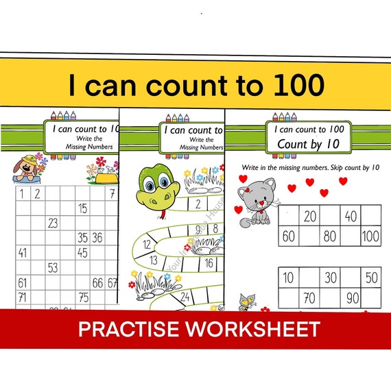 download pdf i can count to 100 early education early math etsy india