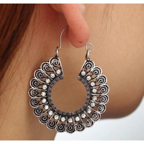 Statement Earrings for Women Retro Dangle Earrings Boho | Etsy
