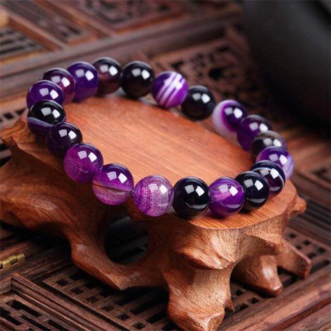 Opal Stone Bracelet Gemstone Bracelet Yoga Wrap Beads - Etsy