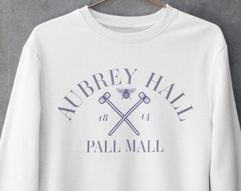 Aubrey Hall Pall Mall Sweatshirt | Bridgerton Inspired Crewneck | Anthony and Kate Sharma | Julia Quinn Merch | Unisex Sweatshirt