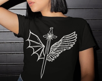 A Court of Thorns and Roses x Crescent City Shirt | HOSAB | ACOTAR | SJM | Sarah J Maas Merch | Booktok Shirt | Unisex T-Shirt