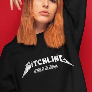 Witchling Sweatshirt | Throne of Glass Crewneck | Manon Blackbeak | Sarah J Maas Merch | Bookish Sweatshirt | Unisex Sweatshirt
