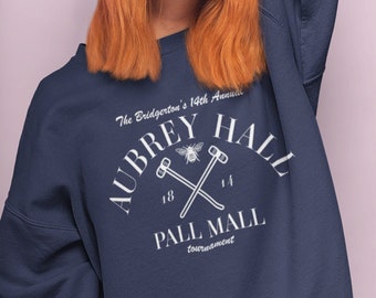 Bridgerton Inspired Sweatshirt | Aubrey Hall Pall Mall Crewneck | Mallet of Death | Julia Quinn Merch | Romance Novels | Unisex Sweatshirt