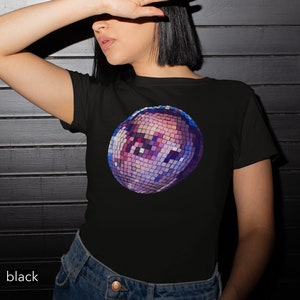 Disco Ball Shirt | Mirrorball Shirt | Retro Vibes | 70s Inspired Party | Short-Sleeve Unisex T-Shirt