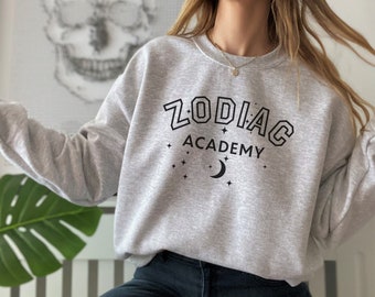 Zodiac Academy | Vega Twins | Bookish Merch | Fantasy Reader | Collegiate Crewneck | Unisex Sweatshirt