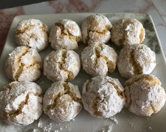 Amaretti Cookies 2.5 Dozen Bite Size