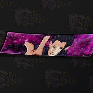 Curse User Anime Slap Sticker, 8x3, Anime Slap Sticker, Car Peeker, JDM, Car Decal, Anime Car Decal, Anime Decal, Anime, Vinyl Decal