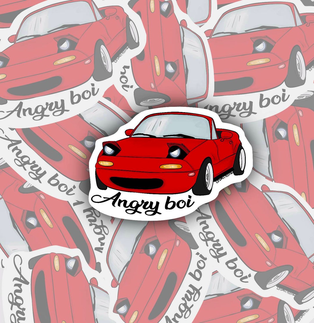 Mazda Miata 3 Inch Sticker, Mazda, JDM, Decal, Car Sticker - Etsy