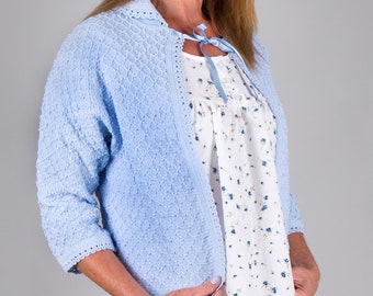 knitted bed jackets uk