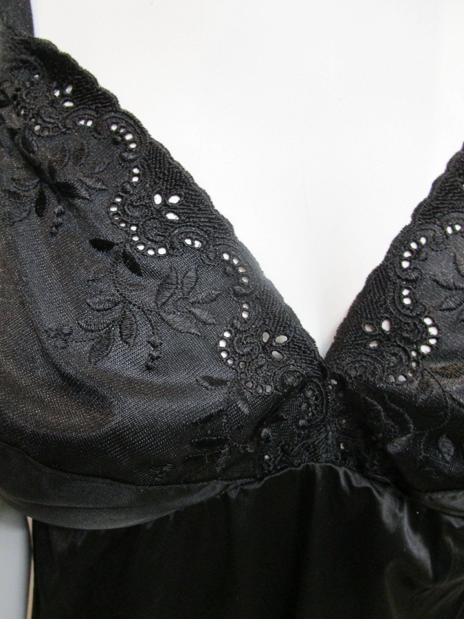 Bra Slip With Embroidered Detail With Adjustable Straps in 44 Inch