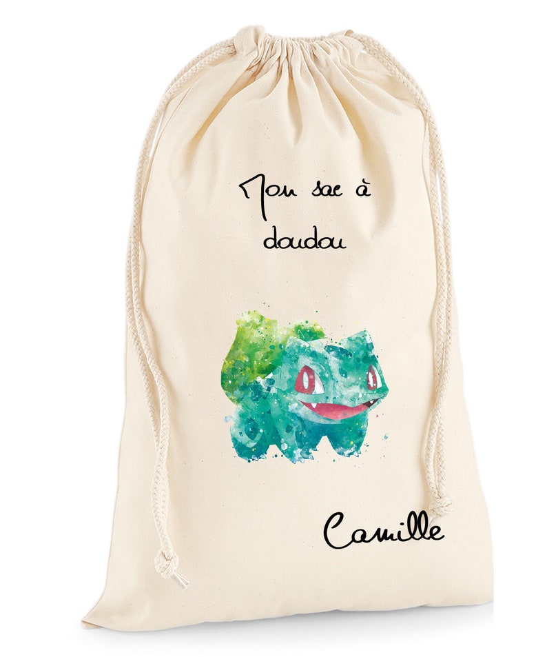 children/'s gift school gift back-to-school gift idea useful gift Pokemon collection Personalized soft bag