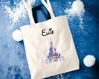 tote bag Disney ,tote bag personnalisé, cadeau enfant, sac à livres , sac enfant personnalisé, divers Disney