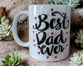 personalized dad mug, personalized mug, personalized Christmas gift, personalized cup, personalized dad gift, Father's Day, dad mug