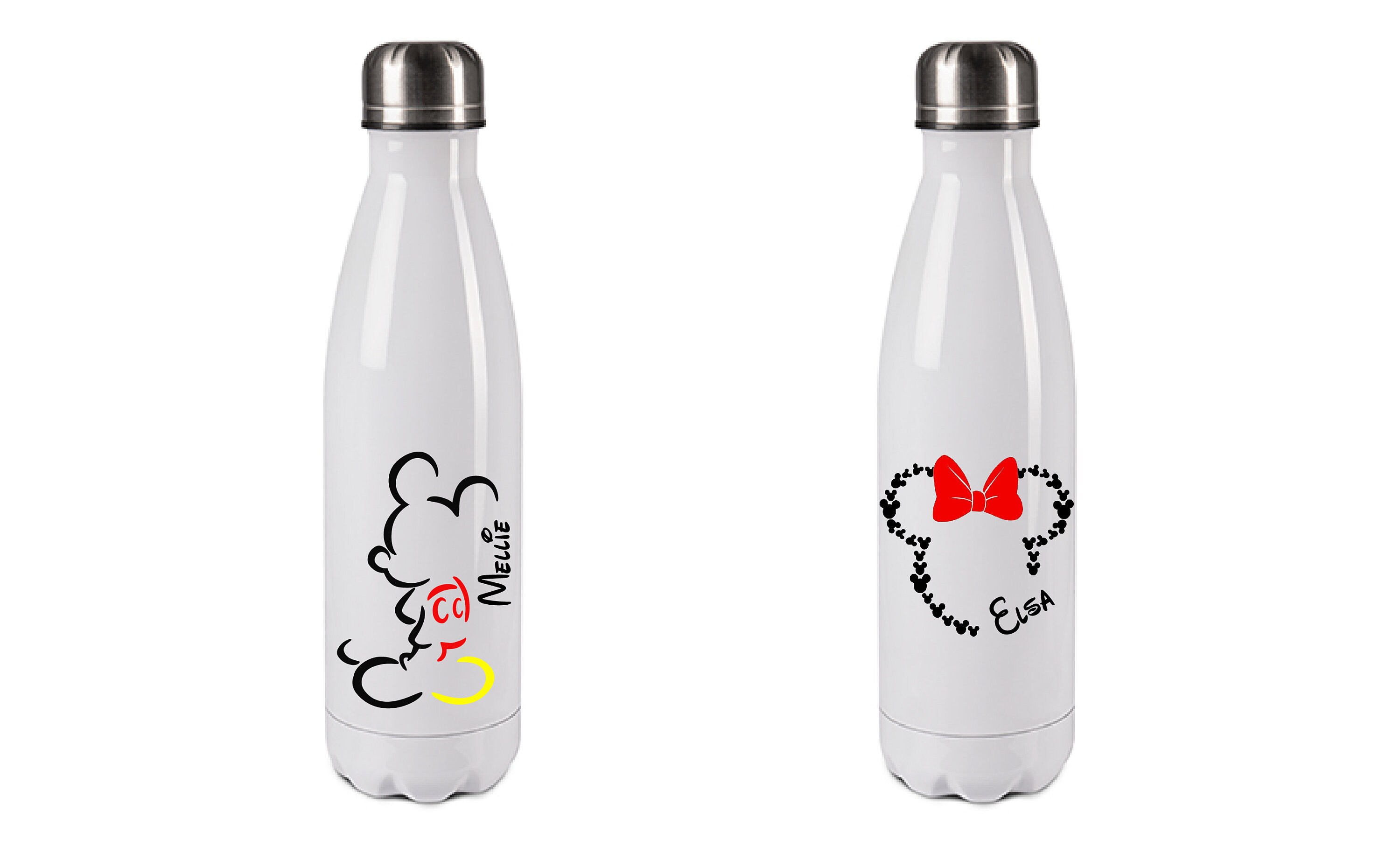 Bouteille Isotherme Personnalisé, Gourde Enfant , Bouteille Thermos Personnalisé Image Imaginaire