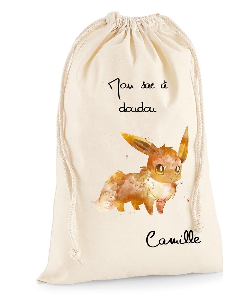 children/'s gift school gift back-to-school gift idea useful gift Pokemon collection Personalized soft bag