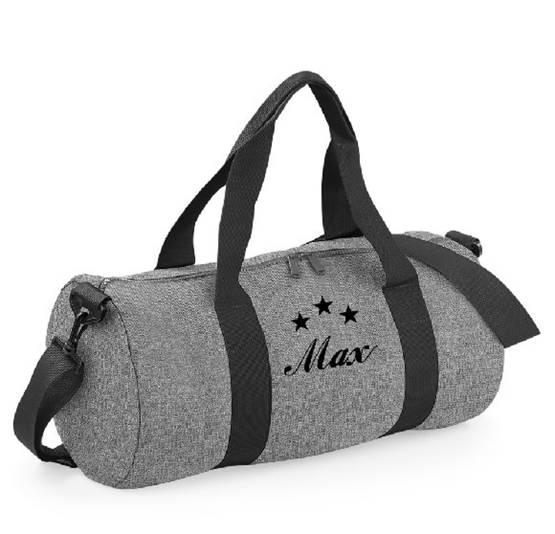 Sac polochon personnalisé, idée cadeau , sac de sport original ,sac personnalisé , sac de sport , broderie image 2