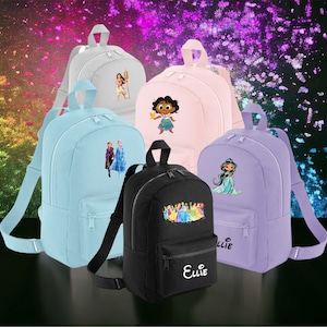 sac a dos personnalisé , cadeau enfants ,idée cadeau rentrée scolaire, cadeau école, sac à dos enfant,collection princesses