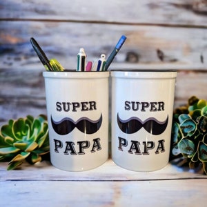 dad gift, pencil pot, personalized gift, dad office gift, Father's Day, personalized pencil pot