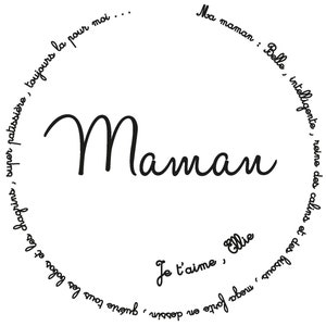 Magnet,Magnet, Mother's Day gift, personalized magnet, mum gift, personalized mom gift, circle/since collection image 3