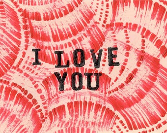 Miniprint - Te amo