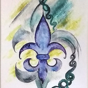 Mardi Gras Fleur de Lis