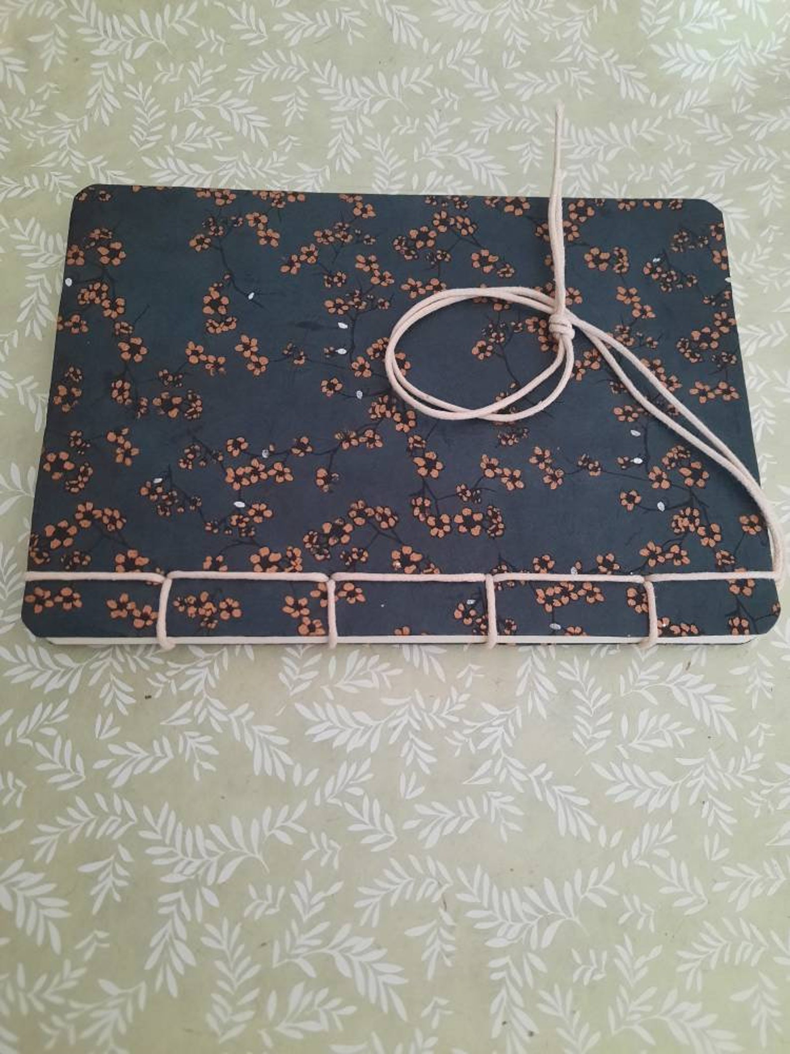 Notebook handmade nepal paper cover writing notebook. Blue Etsy