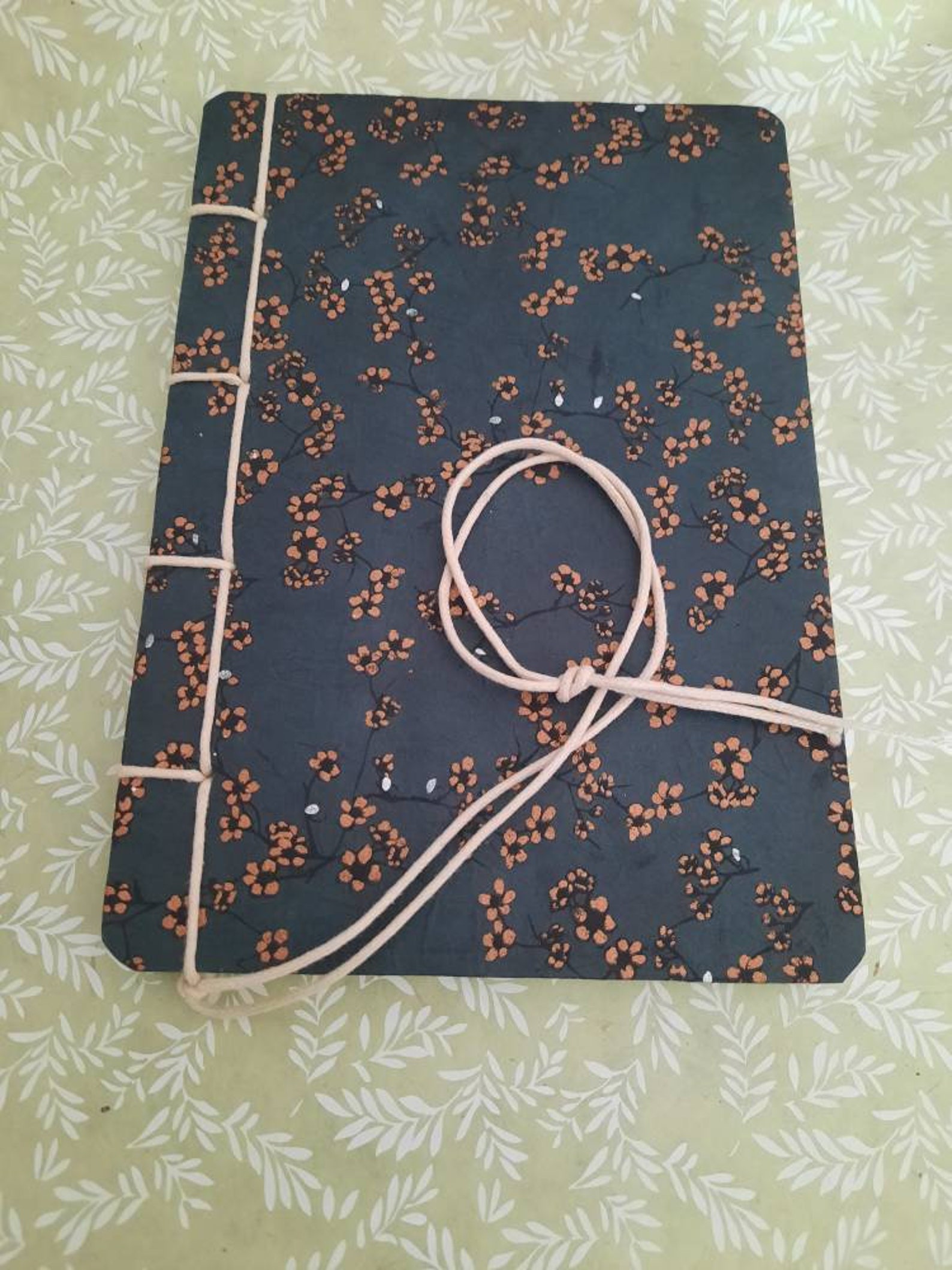 Notebook handmade nepal paper cover writing notebook. Blue Etsy