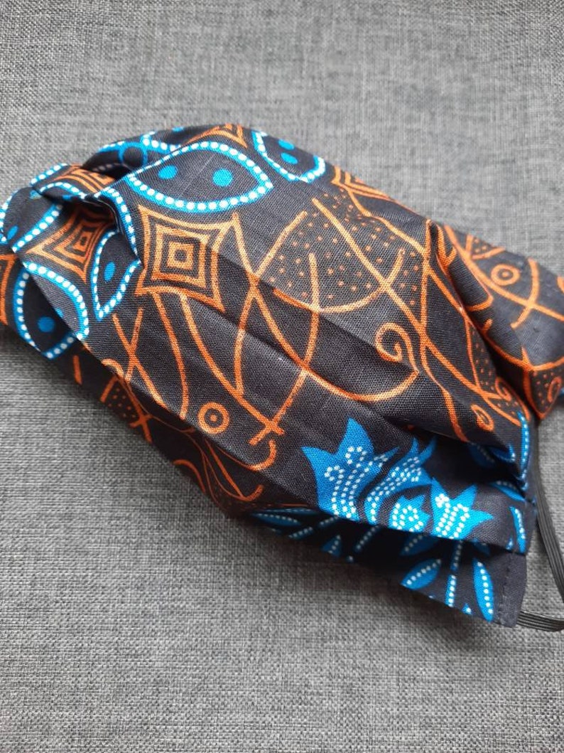 Masque facial en tissu batik indon sien  batik  coton Etsy