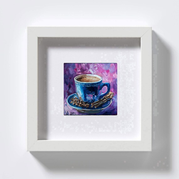 油彩画　coffee time Coffee Time | Salvador Dali Inspired | Surrealism | Coffee
