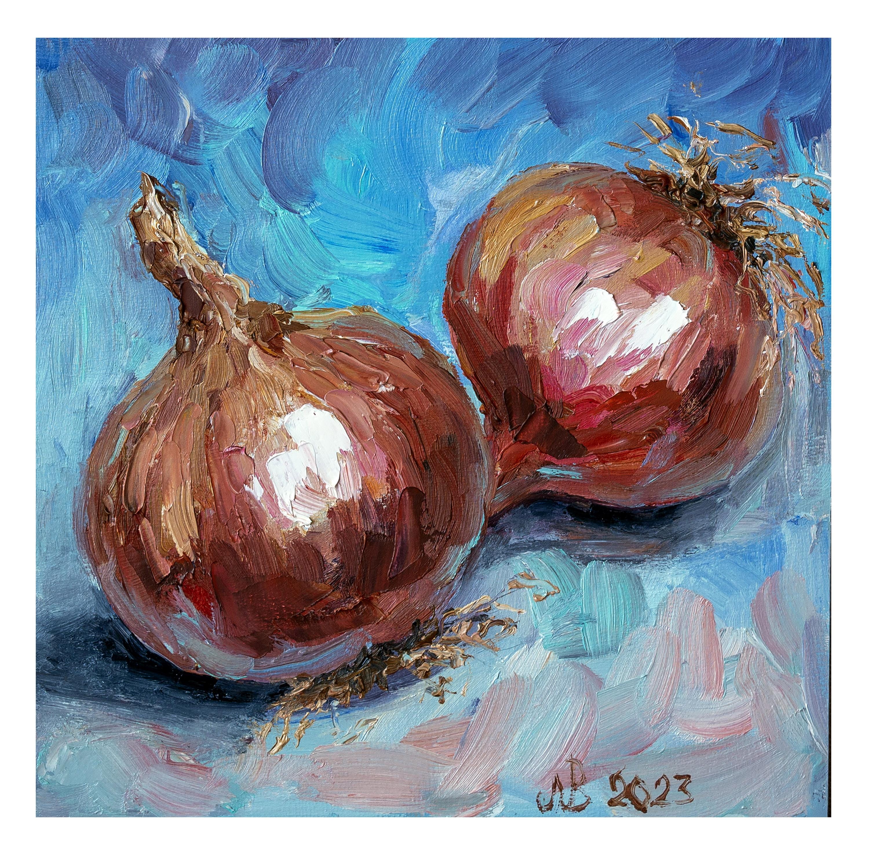 油彩画 玉ねぎの静物画 717RRf9rTgL._AC_UF350,
