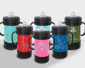 10 oz. Polar Camel Sippy Cups, drinware, personalized sippy cups, kids gifts
