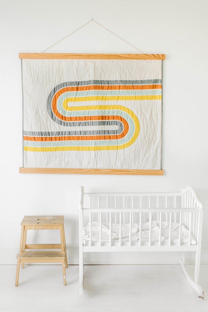 Baby Quilt Wall Hanger Frame Turn Any Quilt or Blanket Into Etsy