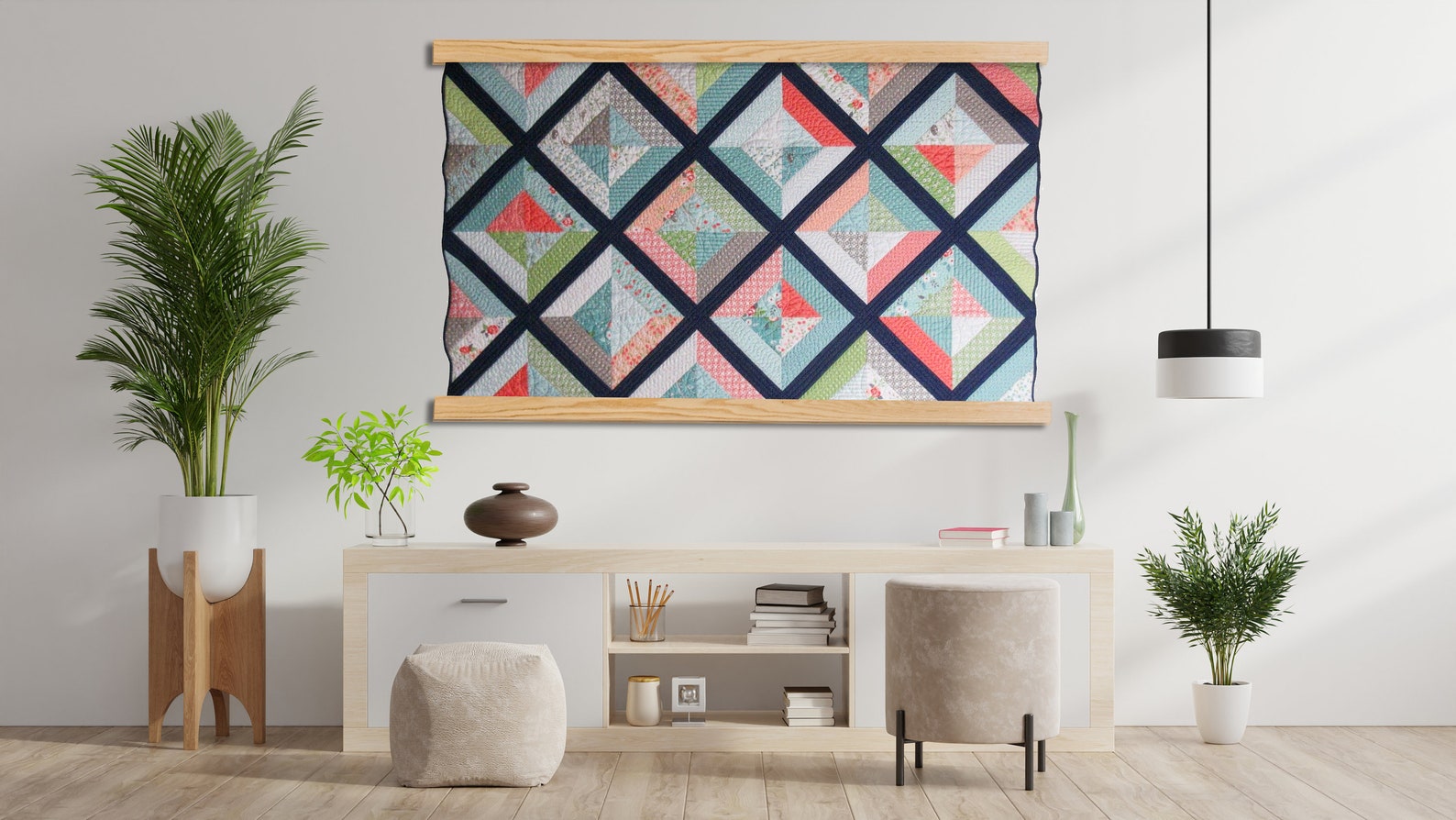 Quilt Hangers Heavy Duty Wood Frames for your Quilts and Etsy