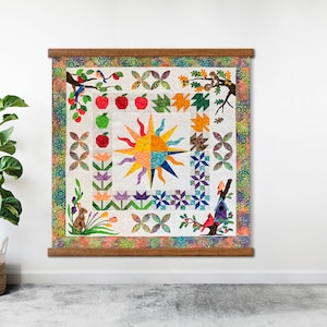 Quilt Show Wall Hanger made of Wood - Best of Show!