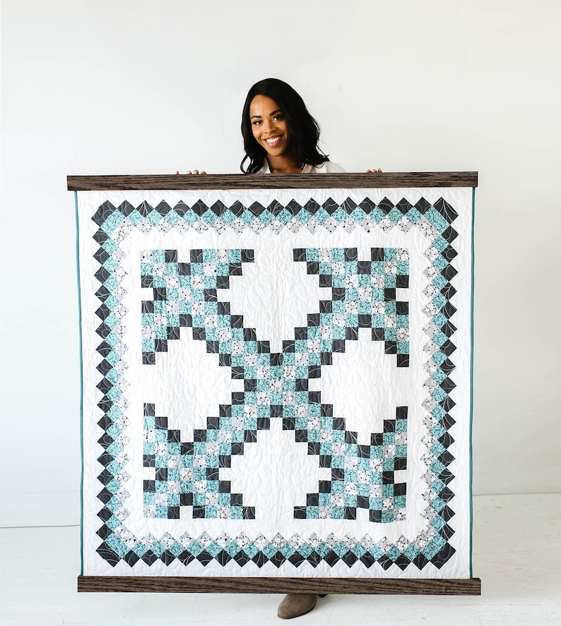 Quilt Hangers for Wall Hangings - Tapestry Hanger - Rug Hanging- Displaying Textiles image 9