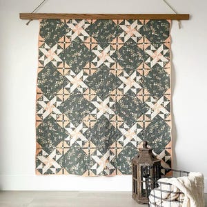 Quilt Hangers for Wall Hangings - Tapestry Hanger - Rug Hanging- Displaying Textiles image 15