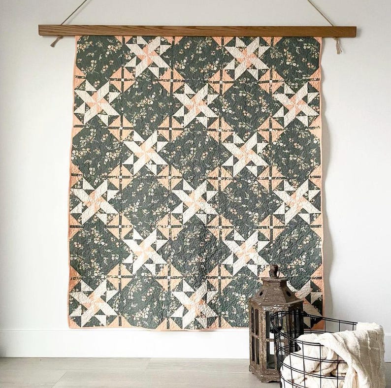 Quilt Hangers for Wall Hangings - Tapestry Hanger - Rug Hanging- Displaying Textiles image 15