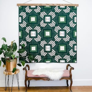 Quilt Hangers for Wall Hangings - Tapestry Hanger - Rug Hanging- Displaying Textiles image 10