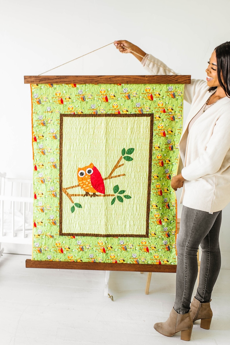 Quilt Hanger Frames Wood Hanging Frame for Quilts Tapestry Etsy