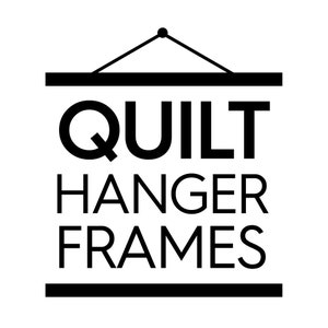 Modern Quilt Hanger Wooden Frame for Quilts and Tapestries 