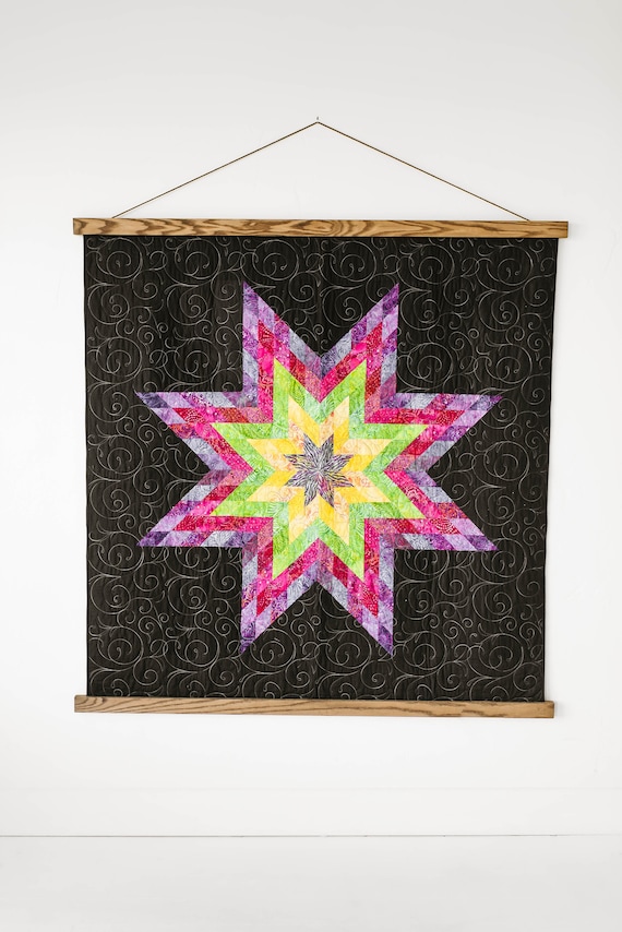 Custom Wood Quilt Hanger for Wall Best Way to Display Your Beautiful Quilt  