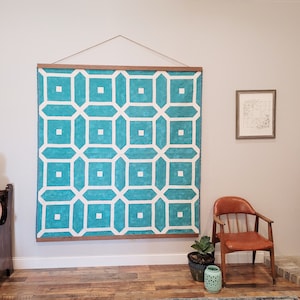 How to Hang a Quilt Wooden Frames for Displaying a Quilt on the Wall image 2