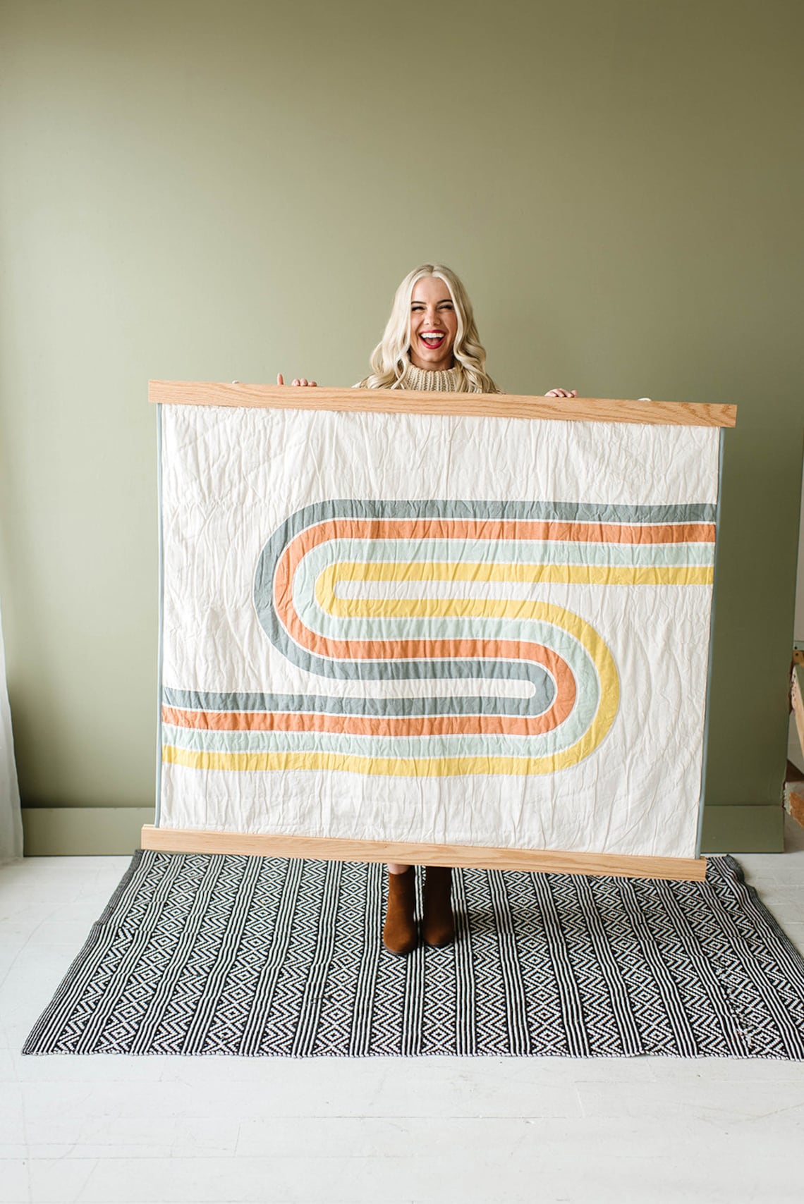 Wooden Tapestry Hanger Frame HUGE Up to 6ft wide 72 inches Etsy