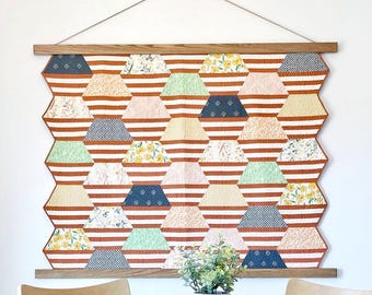 木製ブランケットホルダーハンガー - ペンドルトンブランケットを壁に