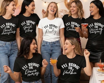 Custom I'll Bring The T-Shirts, Bach Bridal Wedding Party Shirts