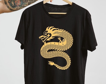 Happy New Year Dragon Shirt, Chinese Dragon New Year T-Shirt, Year Of The Dragon Tee, Gift for New Year, Dragon Shirt, Chinese New Year